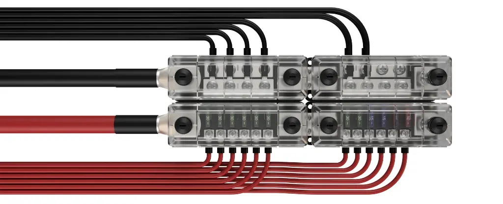 DCM ATO fuseholder + dual row busbar top view render.webp