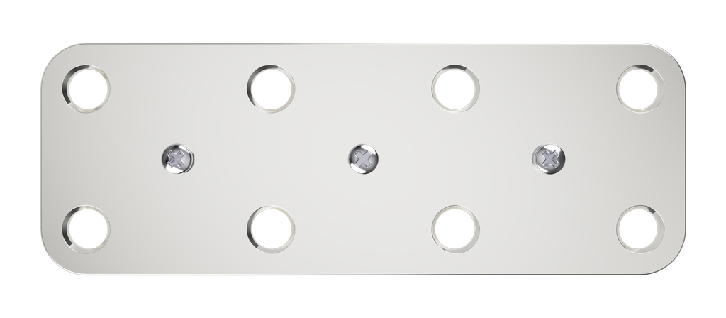 DCM Link Plate 2x4 600A (38x50mm pitch)